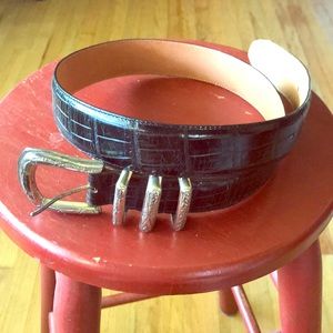 Vintage Brighton Leather Belt